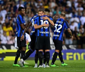 亿万28-【热身赛】卢卡库回归首球 国米连追2球2比2里昂